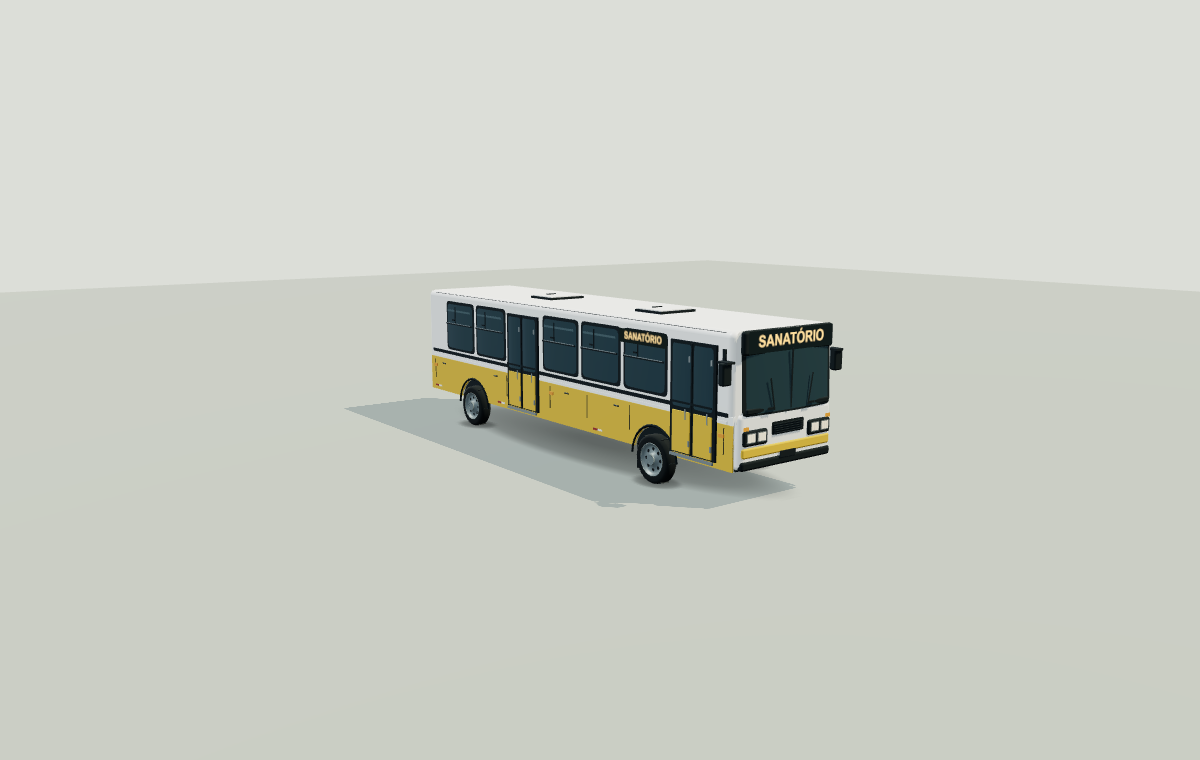 O ônibus ganha presença. — depois